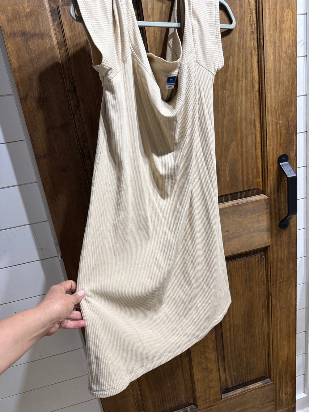 Old Navy Cream Ribbed Teddy Jacket - Picture 2 of 9